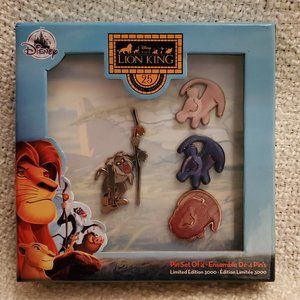 The LION KING 25th Anniversary LE PIN Set